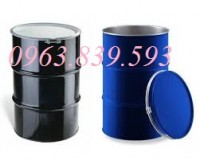 Thùng phuy sắt cũ, thùng phuy sắt làm bàn ghế, thùng phuy trồng cây giá rẻ