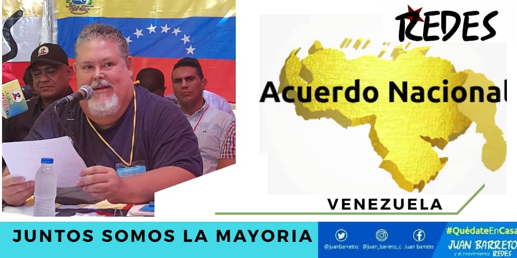 Juan Barreto: “Urgen acuerdo político ante insostenibilidad del país”