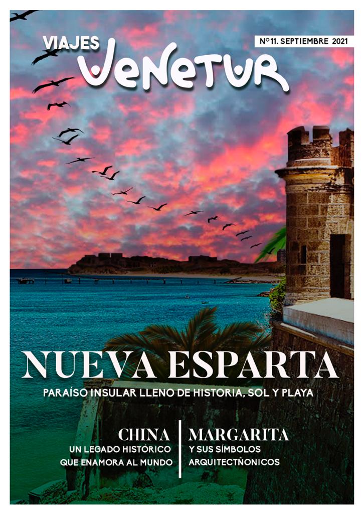 Revista Viajes Venetur dedica su edición del mes de septiembre al estado Nueva Esparta