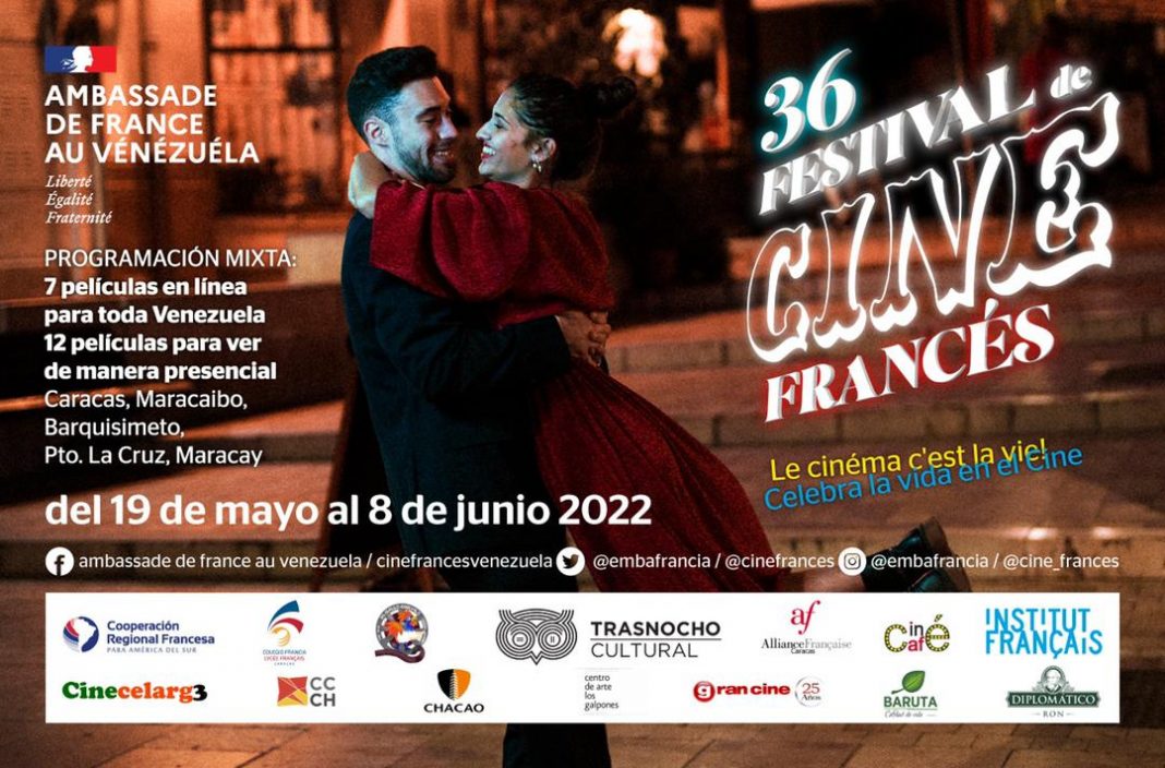 Llega la edición N.36 del festival de cine francés en Venezuela “celebra la vida”
