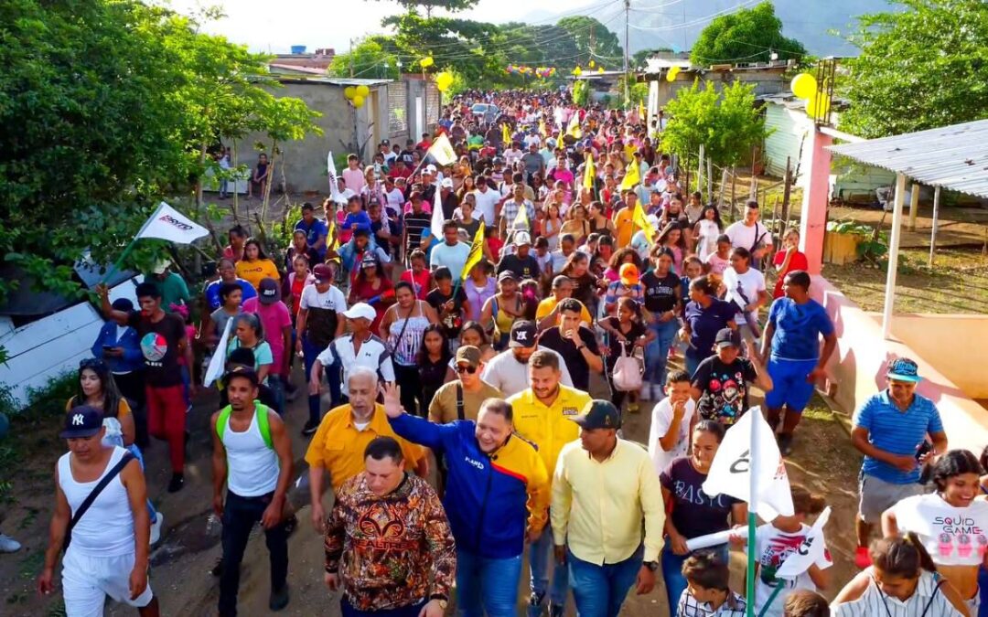 José Brito en Guárico: El 28 de julio vamos a derrotar a los dos modelos económicos que han empobrecido a Venezuela